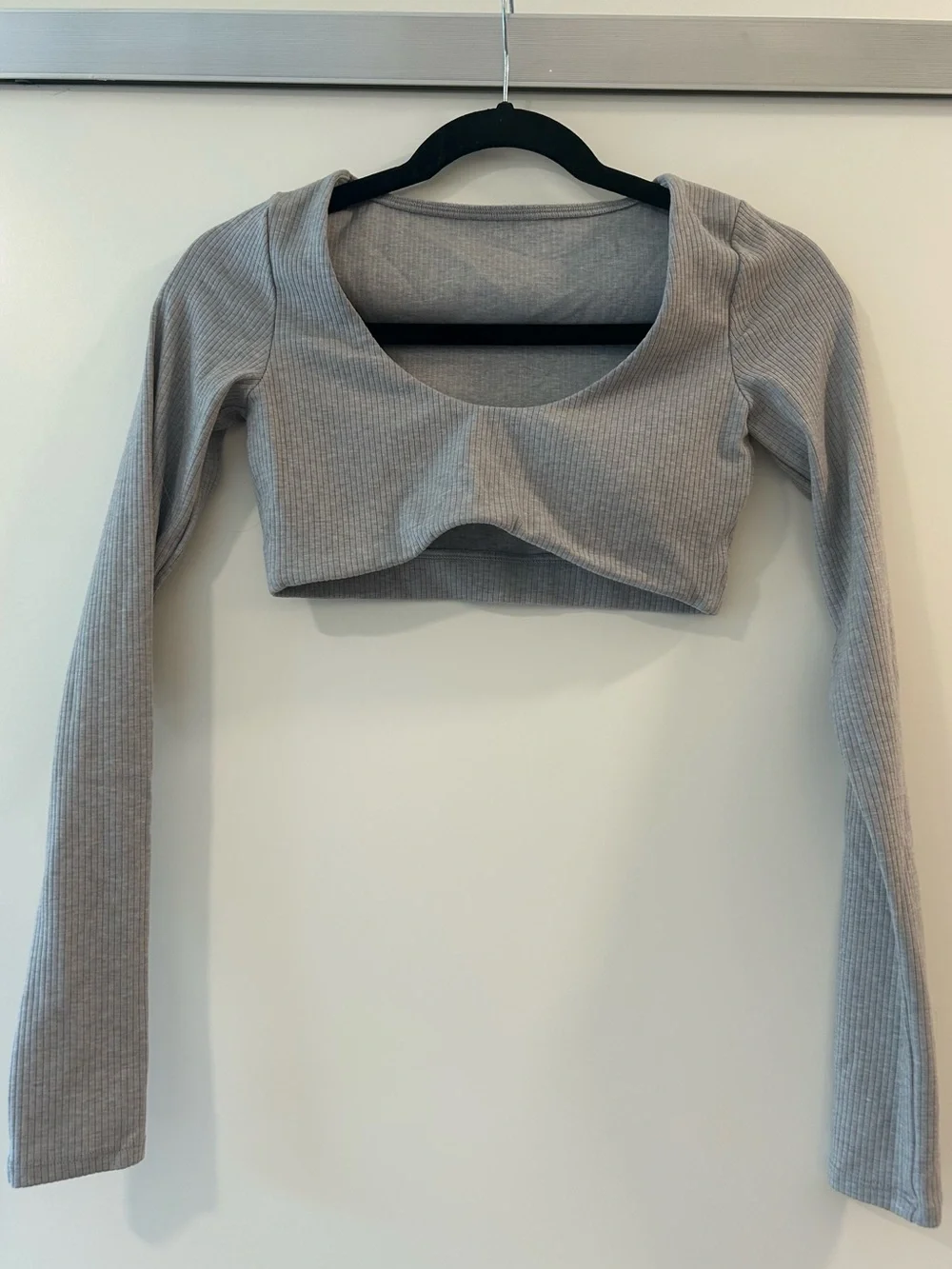 ALO Yoga ribbed defined long sleeve bra